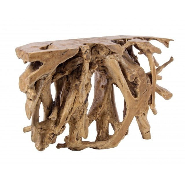 Consolle rami in teak etnica