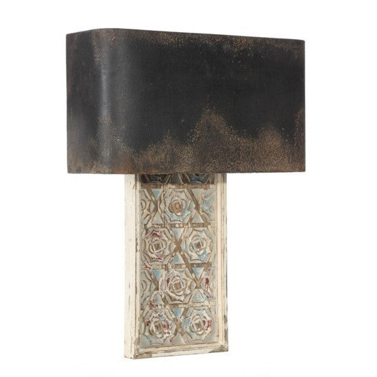 Applique provenzale legno e metallo