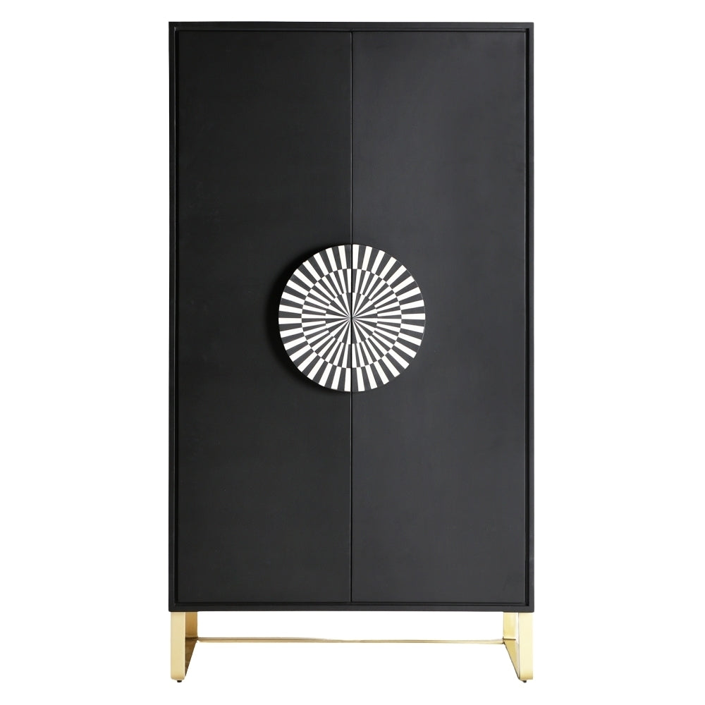 Armadio design nero bianco