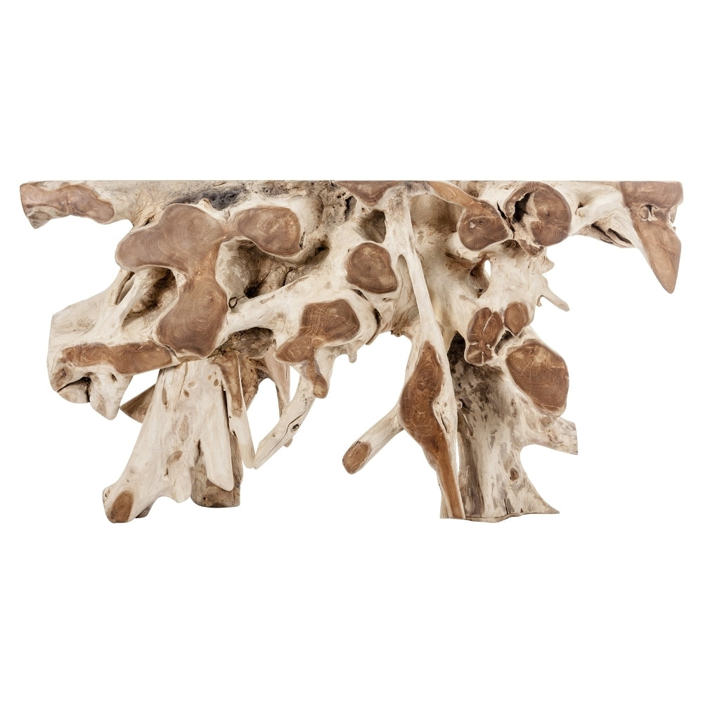 Base radice teak consolle