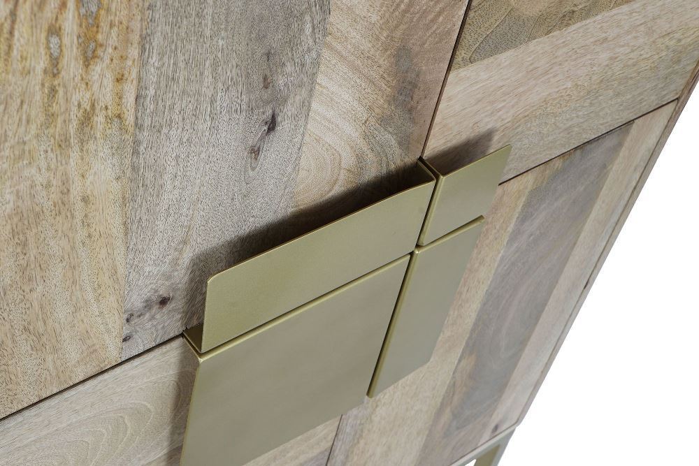 Buffet alto vintage legno naturale