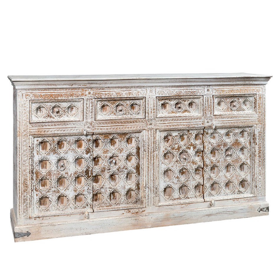 Buffet indiano intarsiato