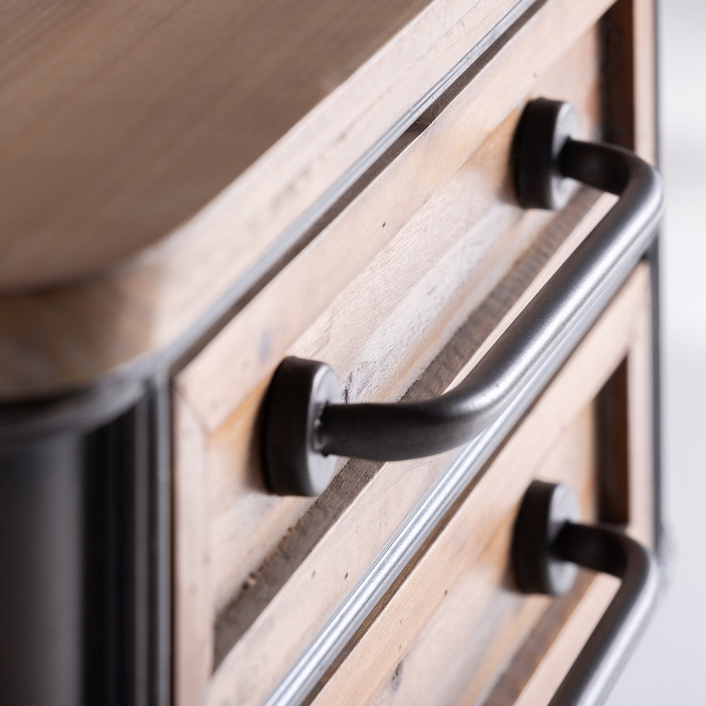 Comodino industrial ferro