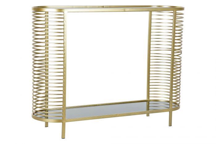 Consolle vintage dorata