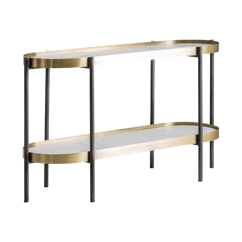 Consolle vintage dorata