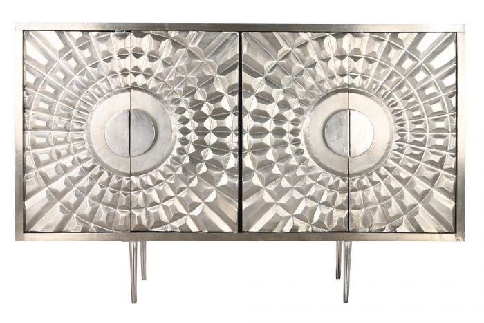 Credenza Art decò argento