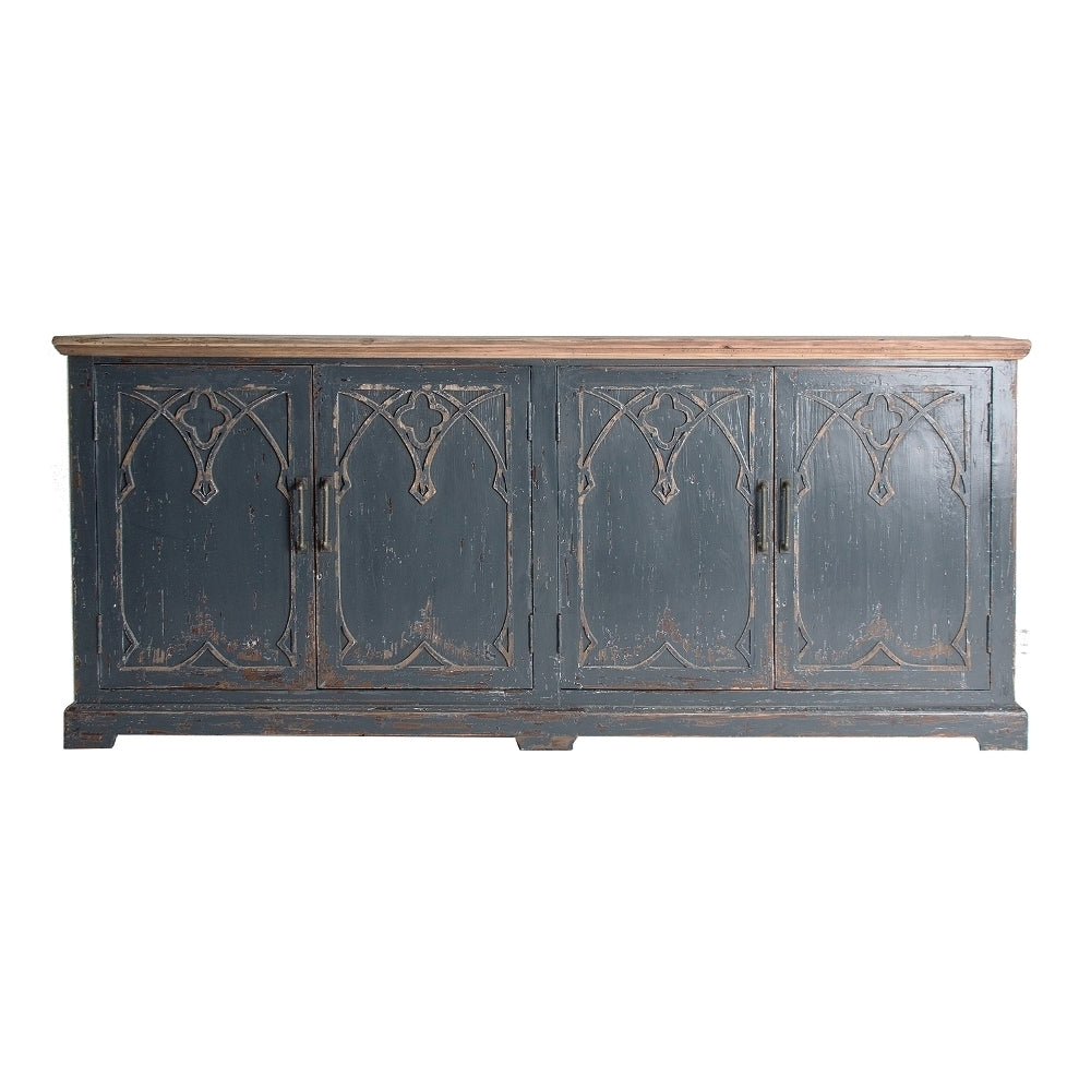 Credenza buffet provenzale blu