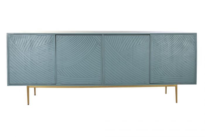 Credenza vintage turchese