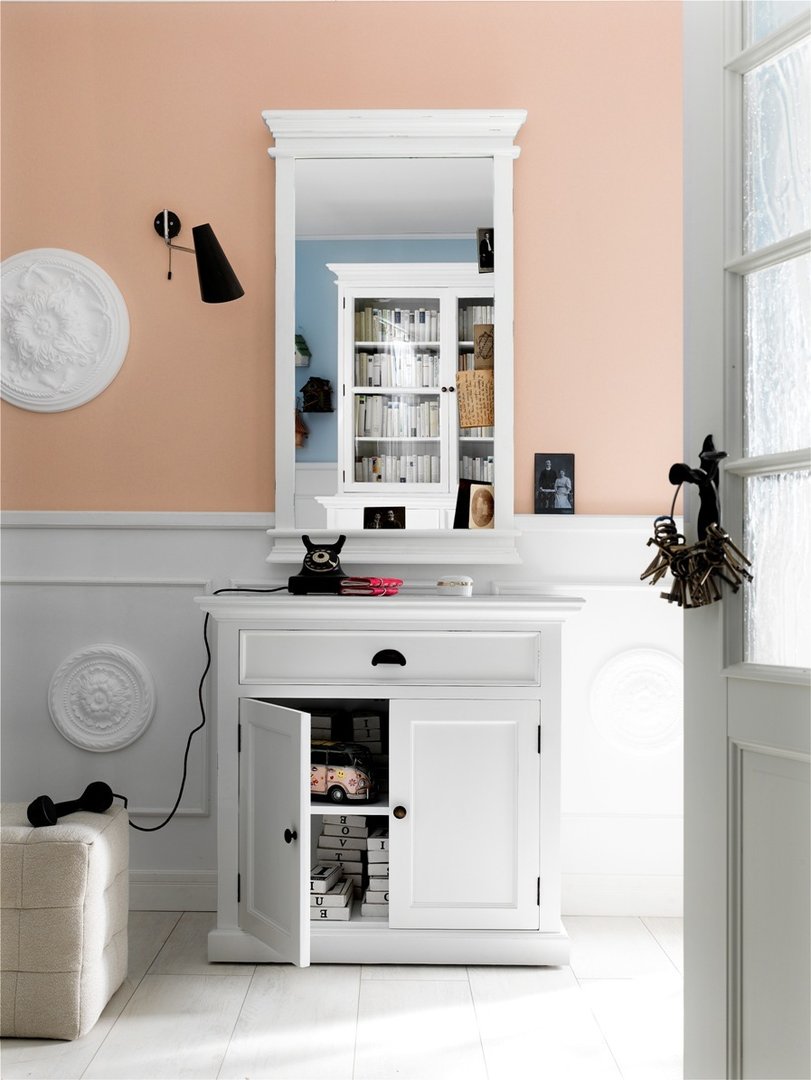 Credenzina provenzale bianca