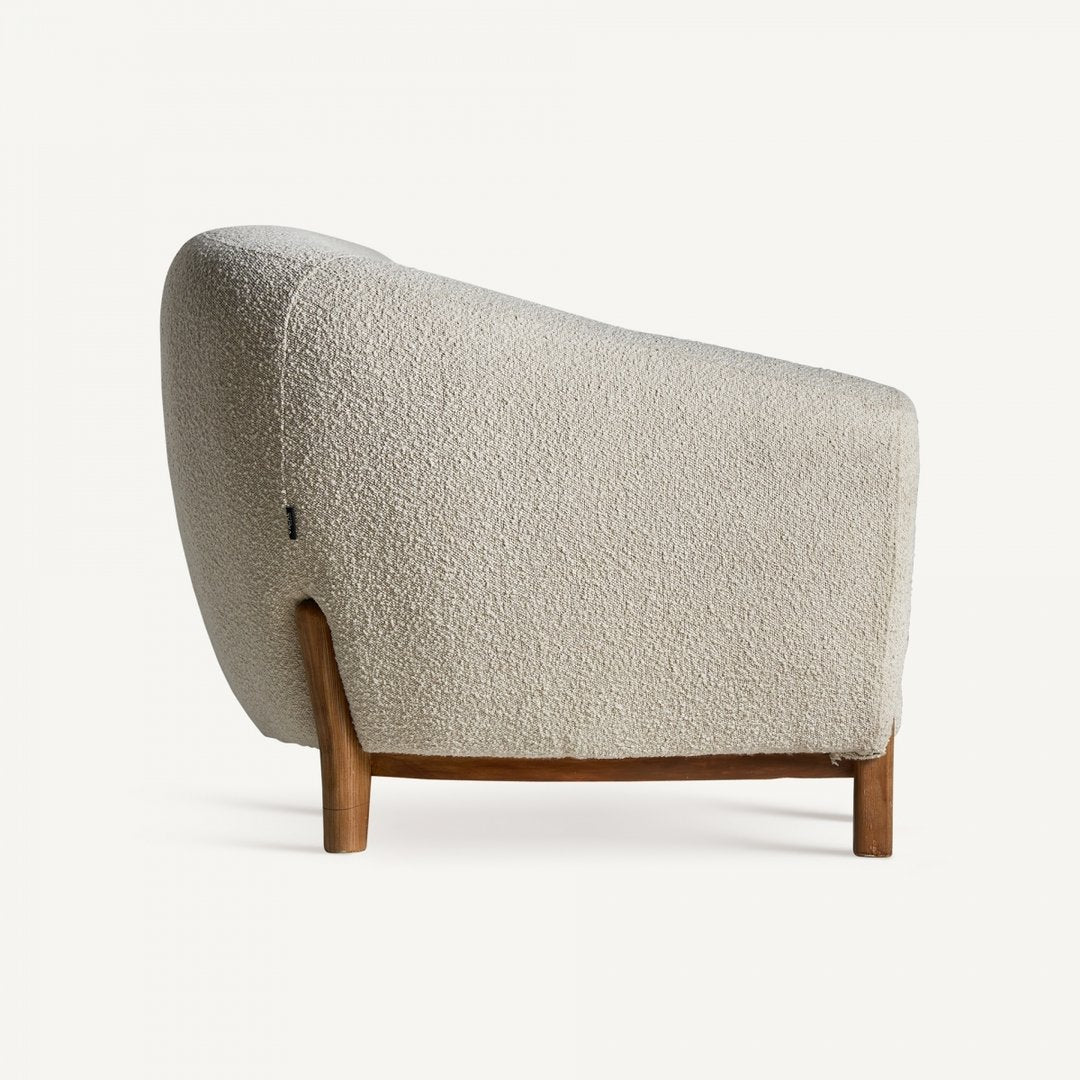 Sofà divano Bouclé Stile Coloniale