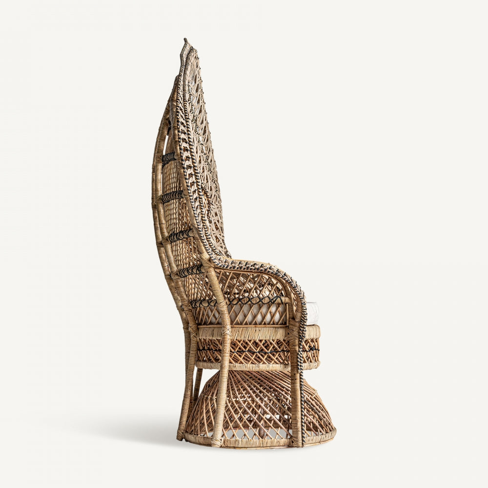 Poltrona doppia rattan Provenzale Chic