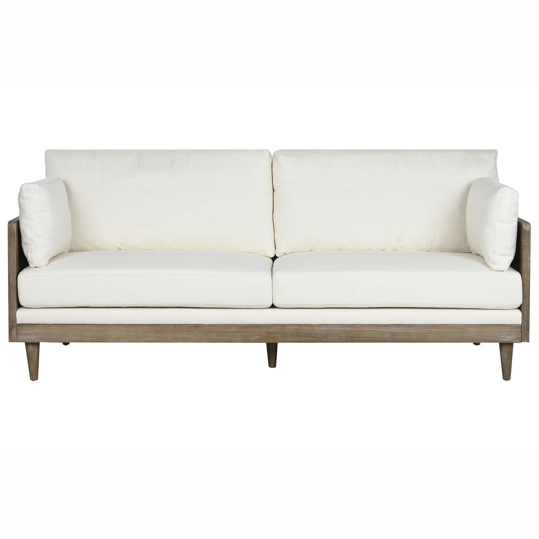 Divano coloniale legno decapato