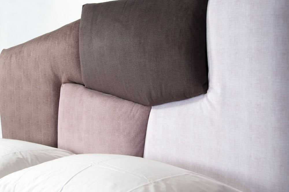 Letto design chic con materasso