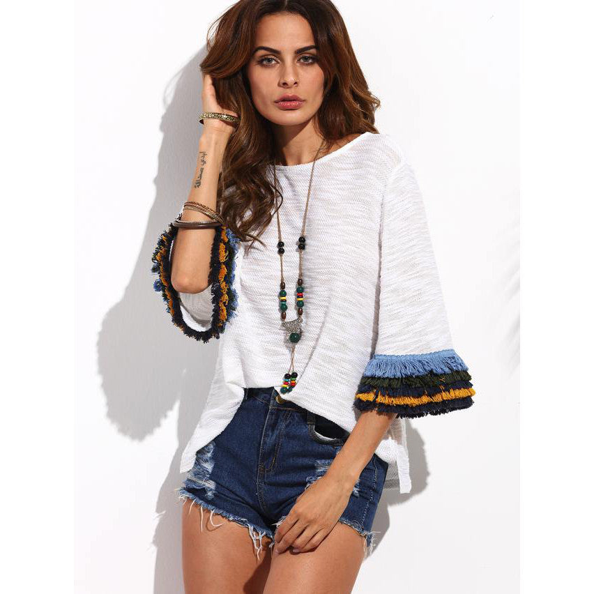 Maglia maniche stile spagnolo