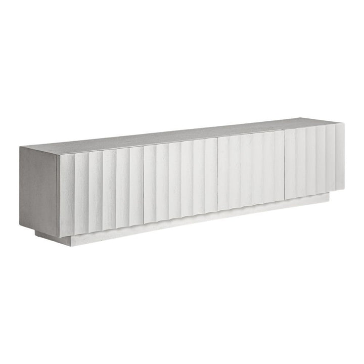 Mobile TV nero geometrico