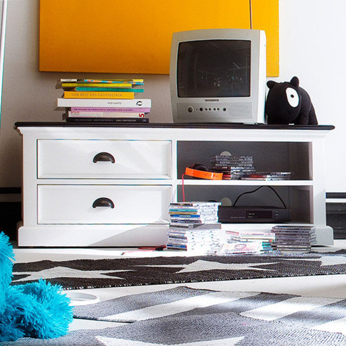 Porta tv provenzale bicolore 120