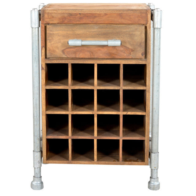 Mobile portabottiglie industrial