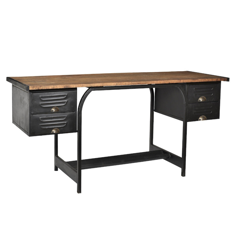Scrivania stile industrial