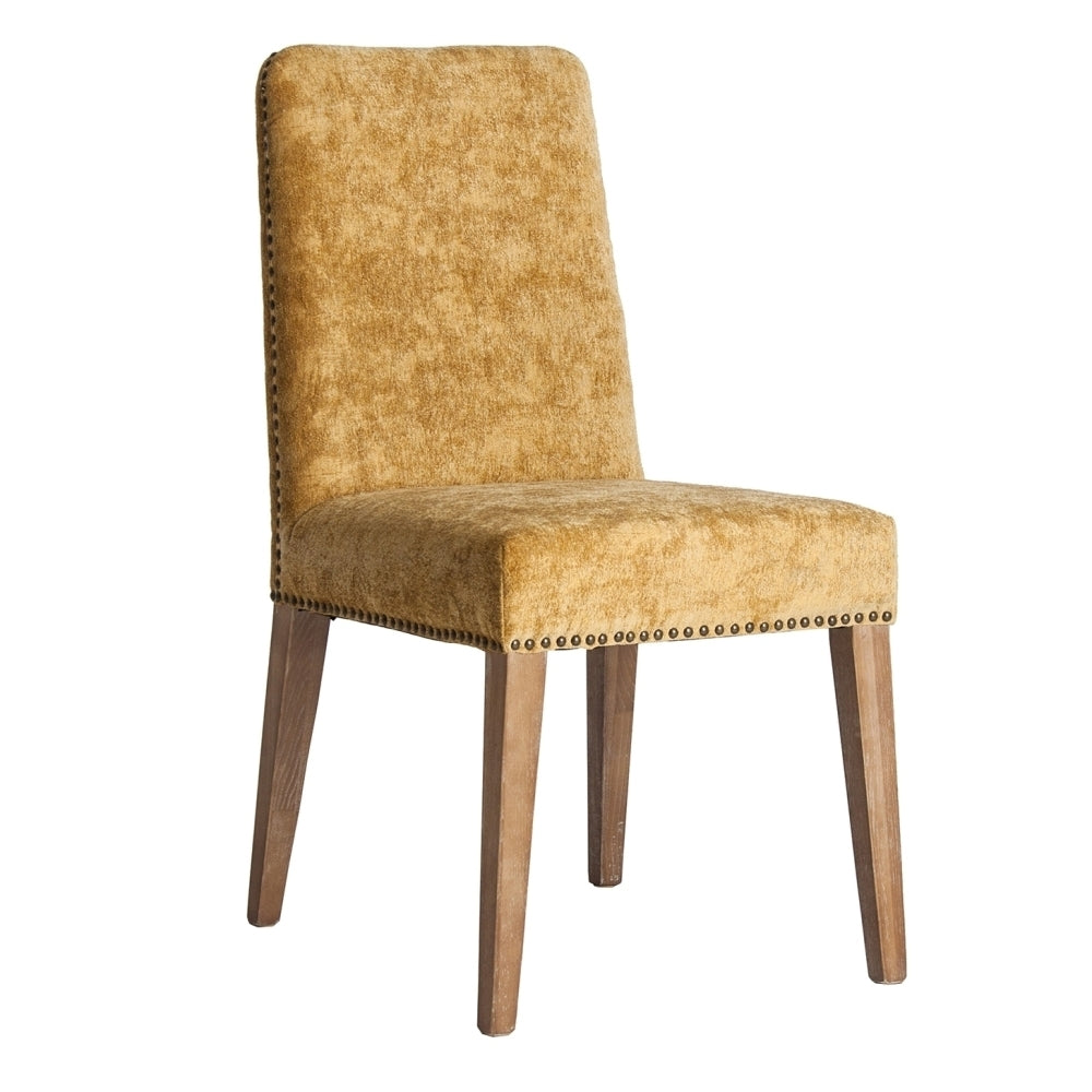 Sedia stile kitsh ocra