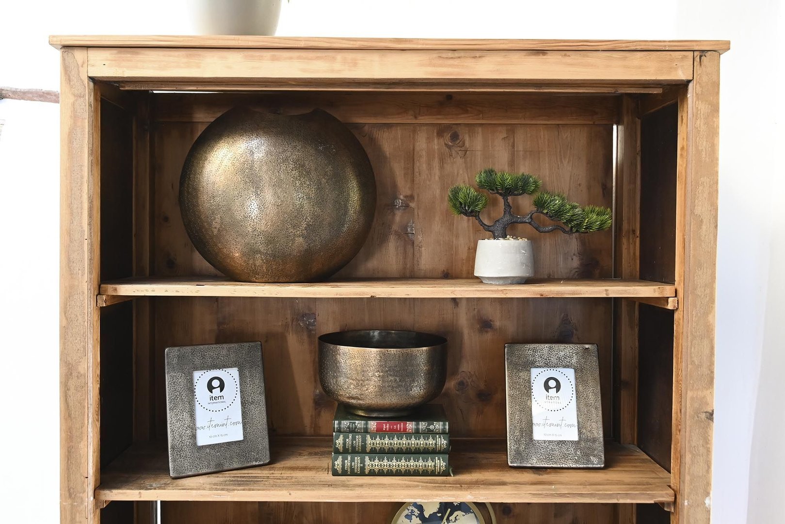 Set 2 vasi alluminio anticato