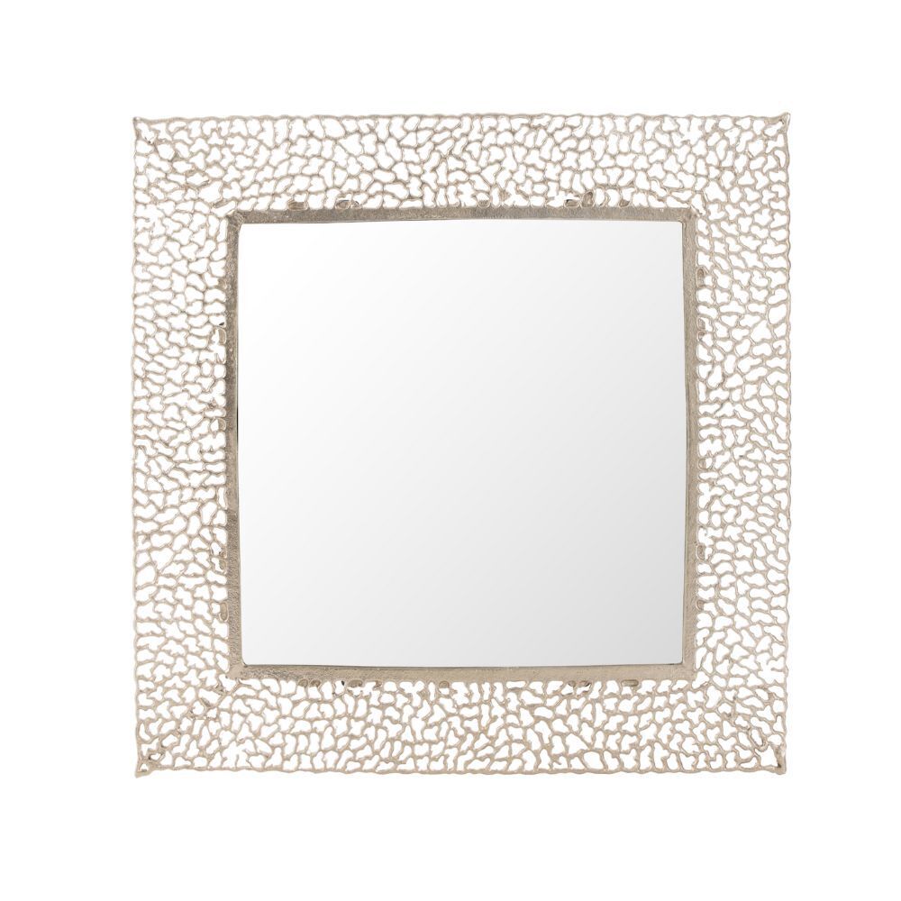 Specchio quadrato champagne