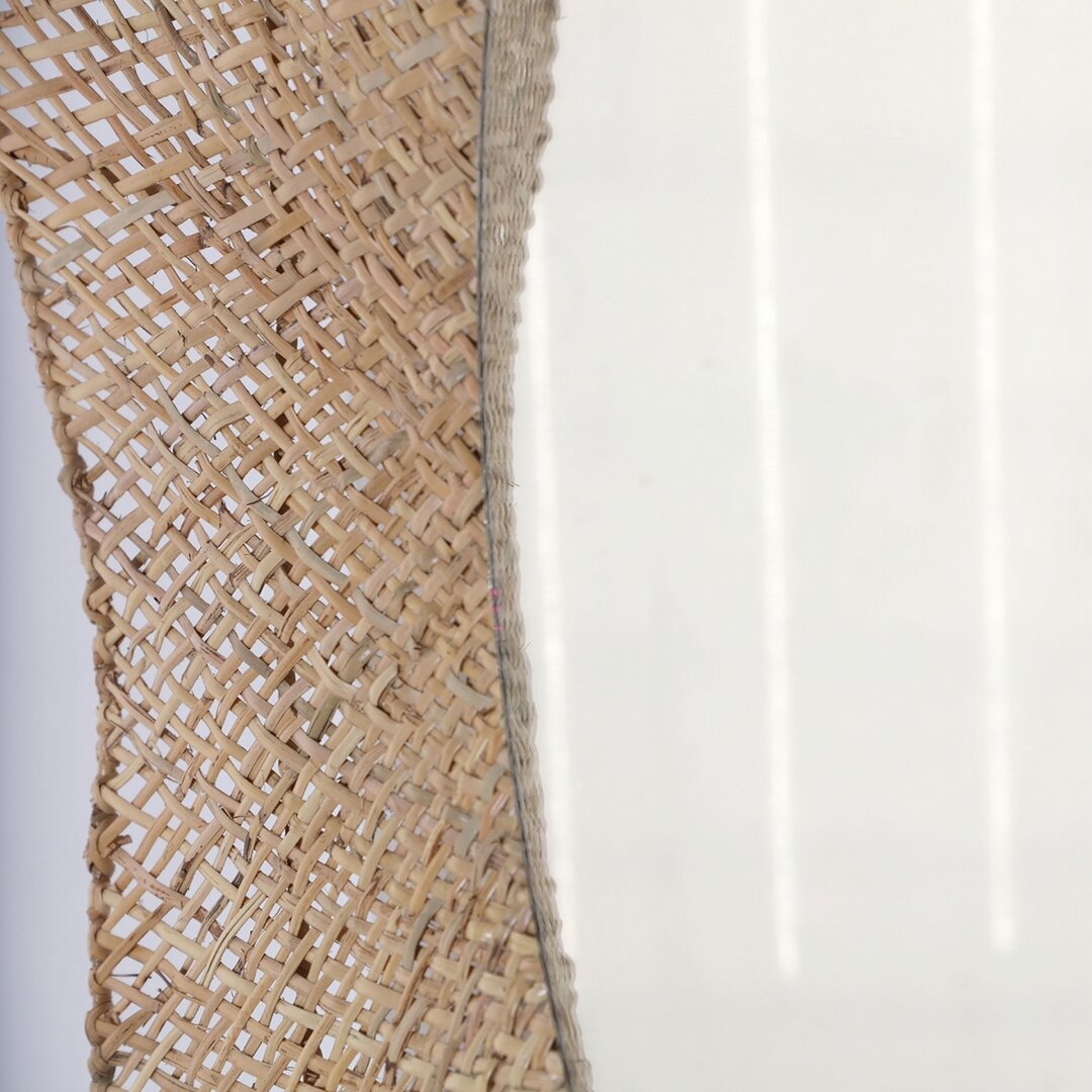 Specchio rotondo boho chic