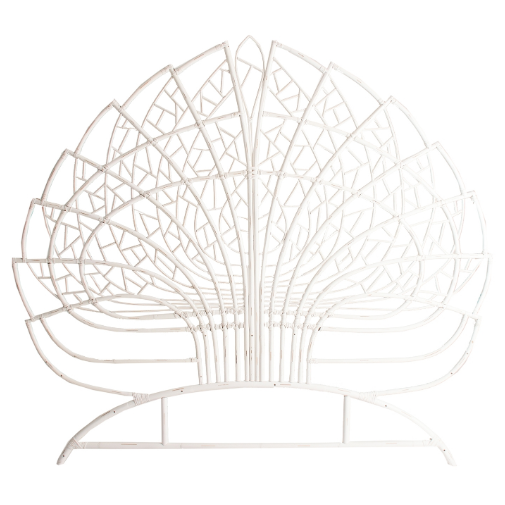 Testata oriental chic bianca