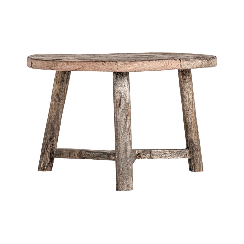 Tavolino rustico rotondo