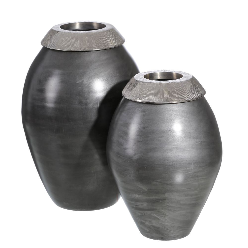 Vaso provenzale in alluminio