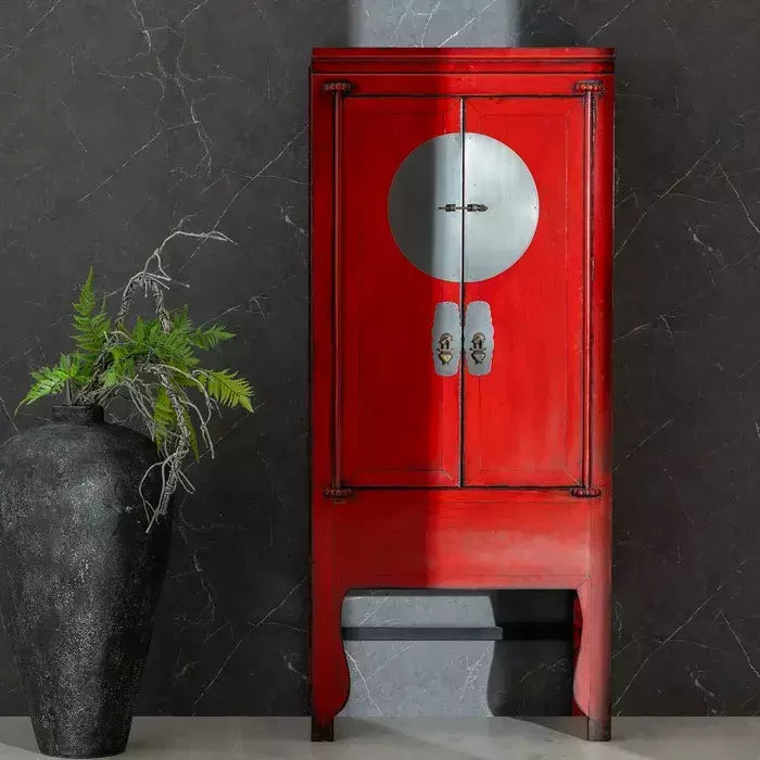 Armadio cinese rosso