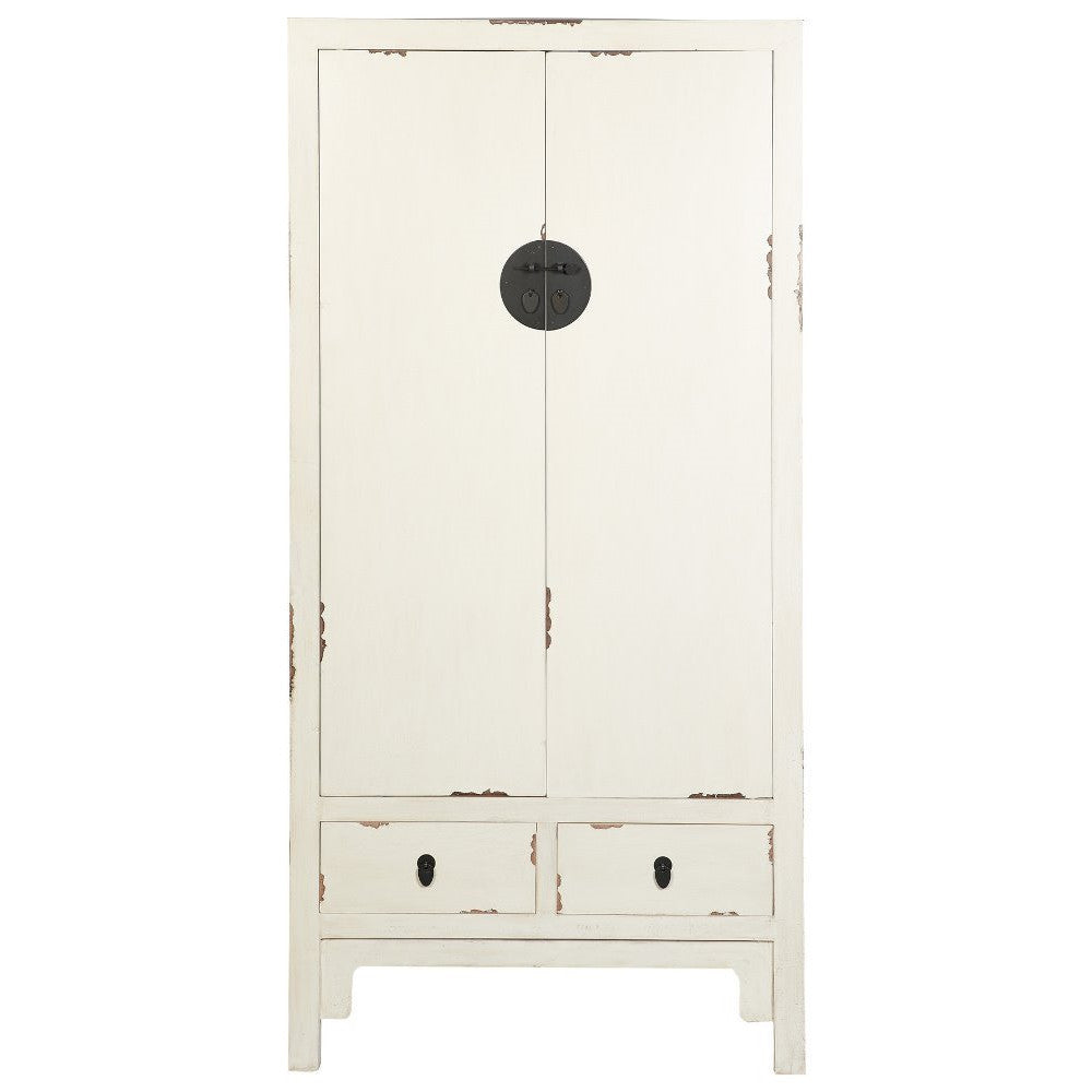 Armadio orientale bianco crema