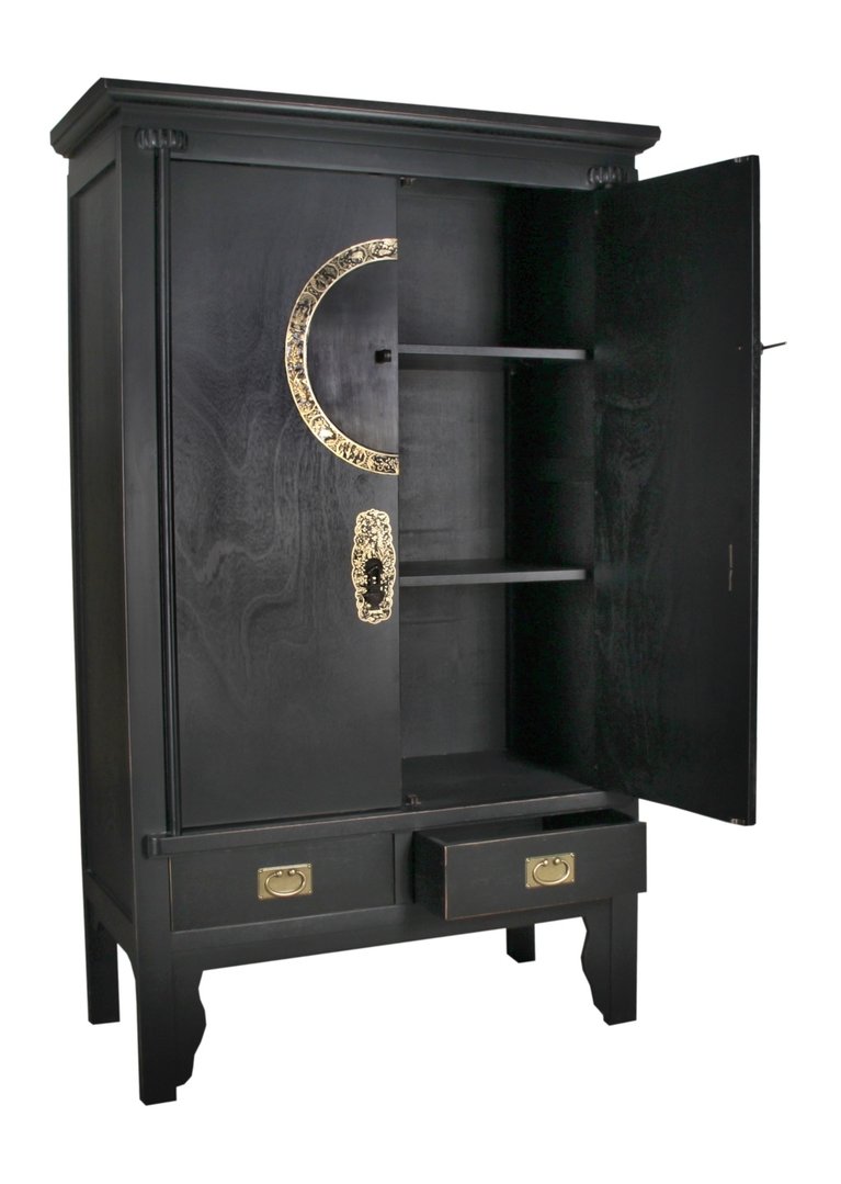 Armadio orientale nero