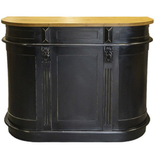 Bancone reception bar bistrot legno