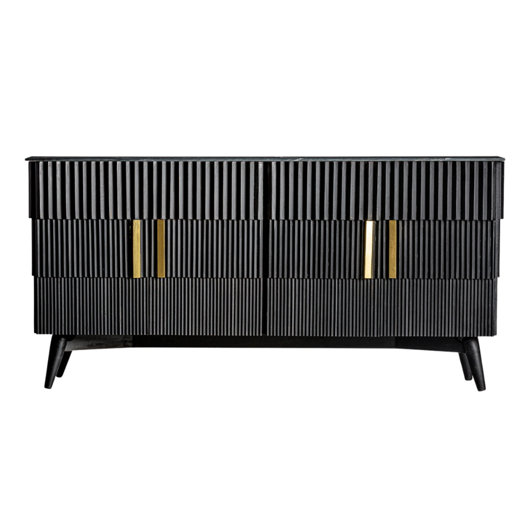 Buffet Design Chic artigianale nero