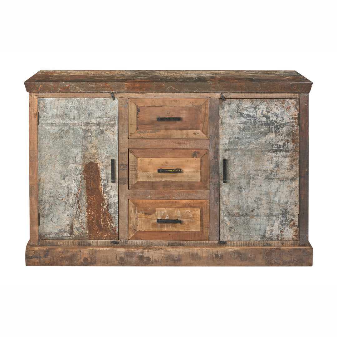 Buffet industrial chic metallo