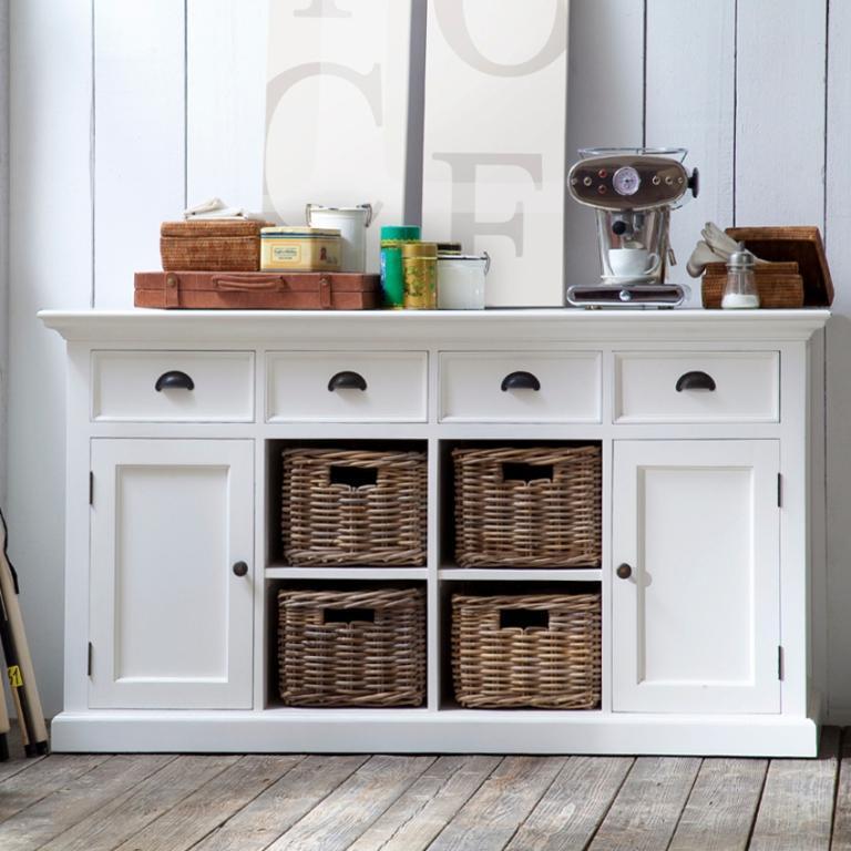 Buffet 4 cestini + 4 cassetti provenzale