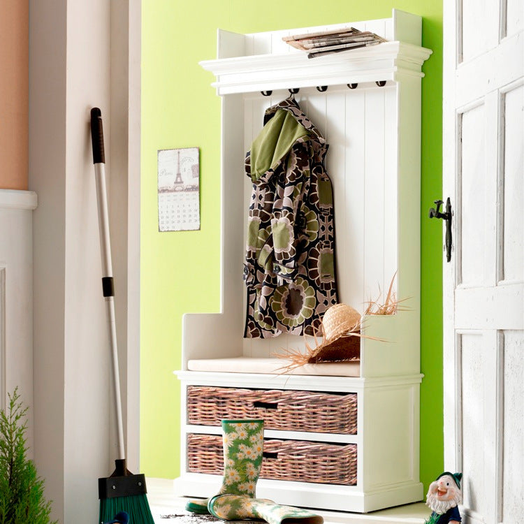 Cassapanca appendiabiti provenzale