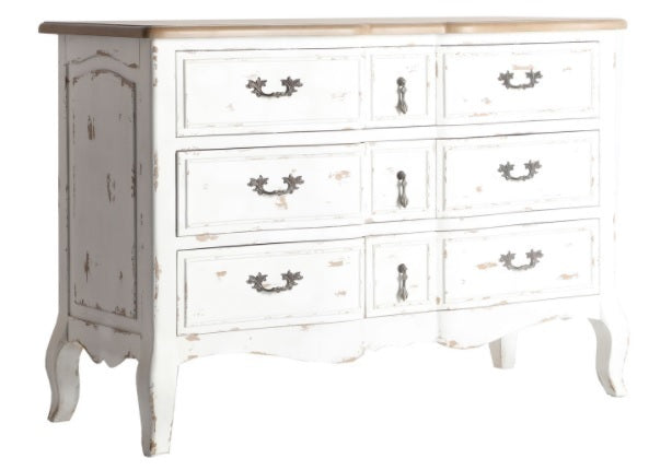 Cassettiera francese shabby