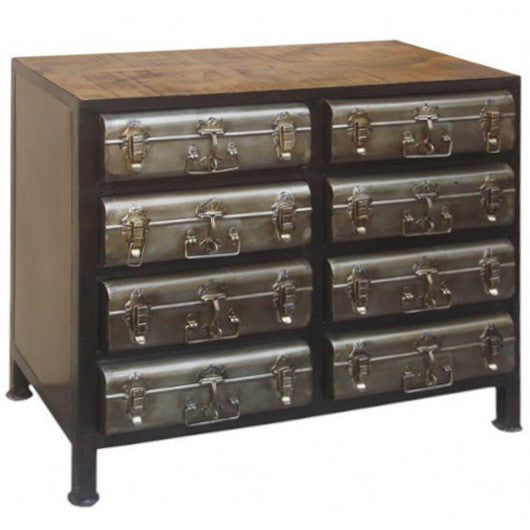 Cassettiera stile vintage industrial