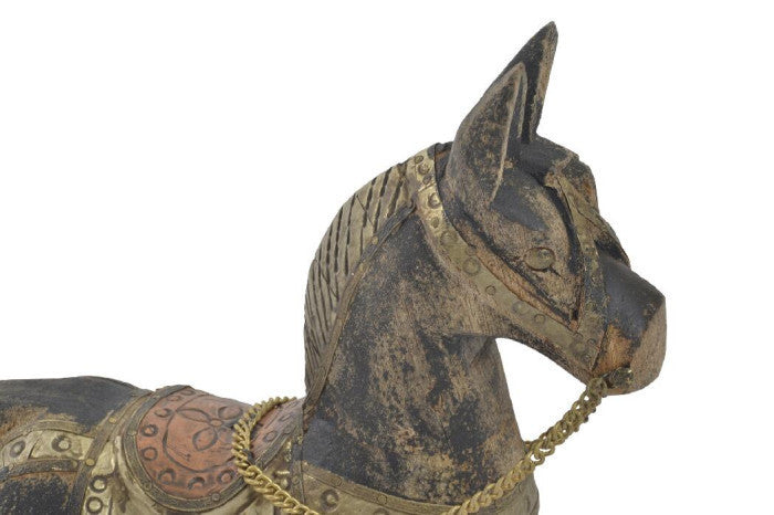 Cavallo a dondolo legno H34