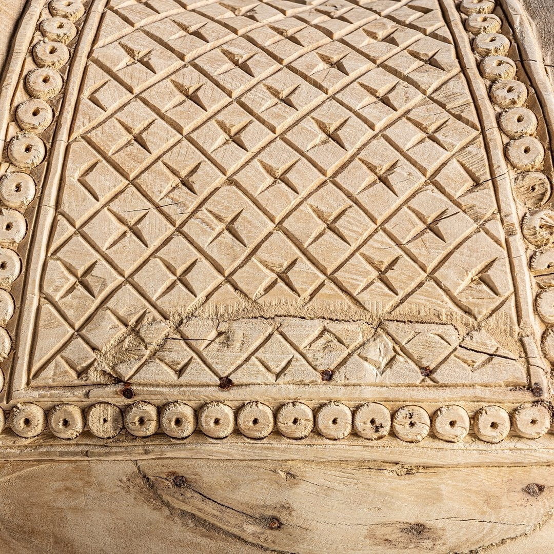 Scultura Cavallo in legno di teak