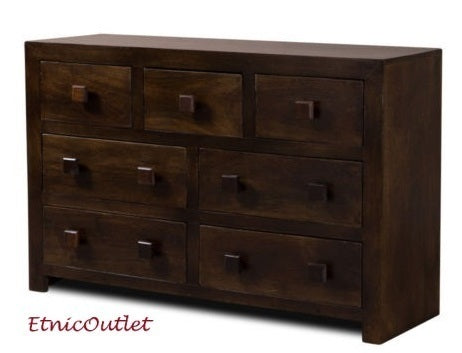 Comò etnico 7 cassetti