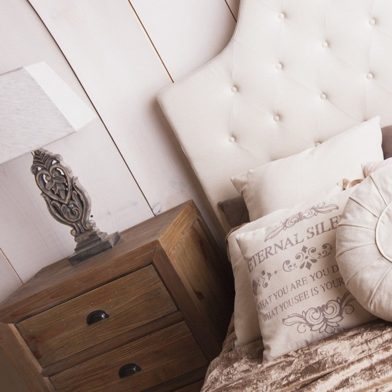 Comodino legno massiccio