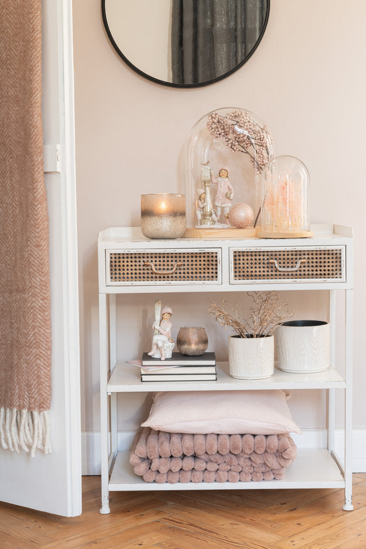 Consolle shabby chic metallo