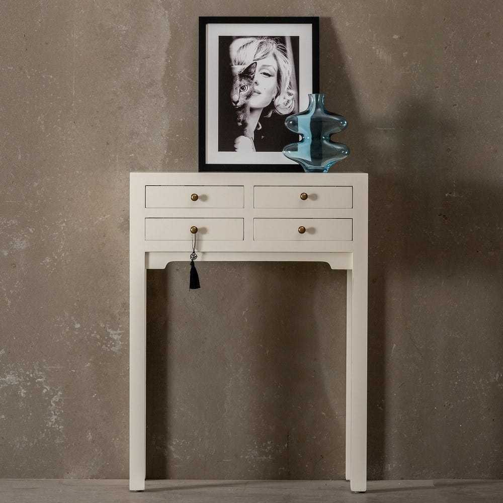 Consolle cinese bianca