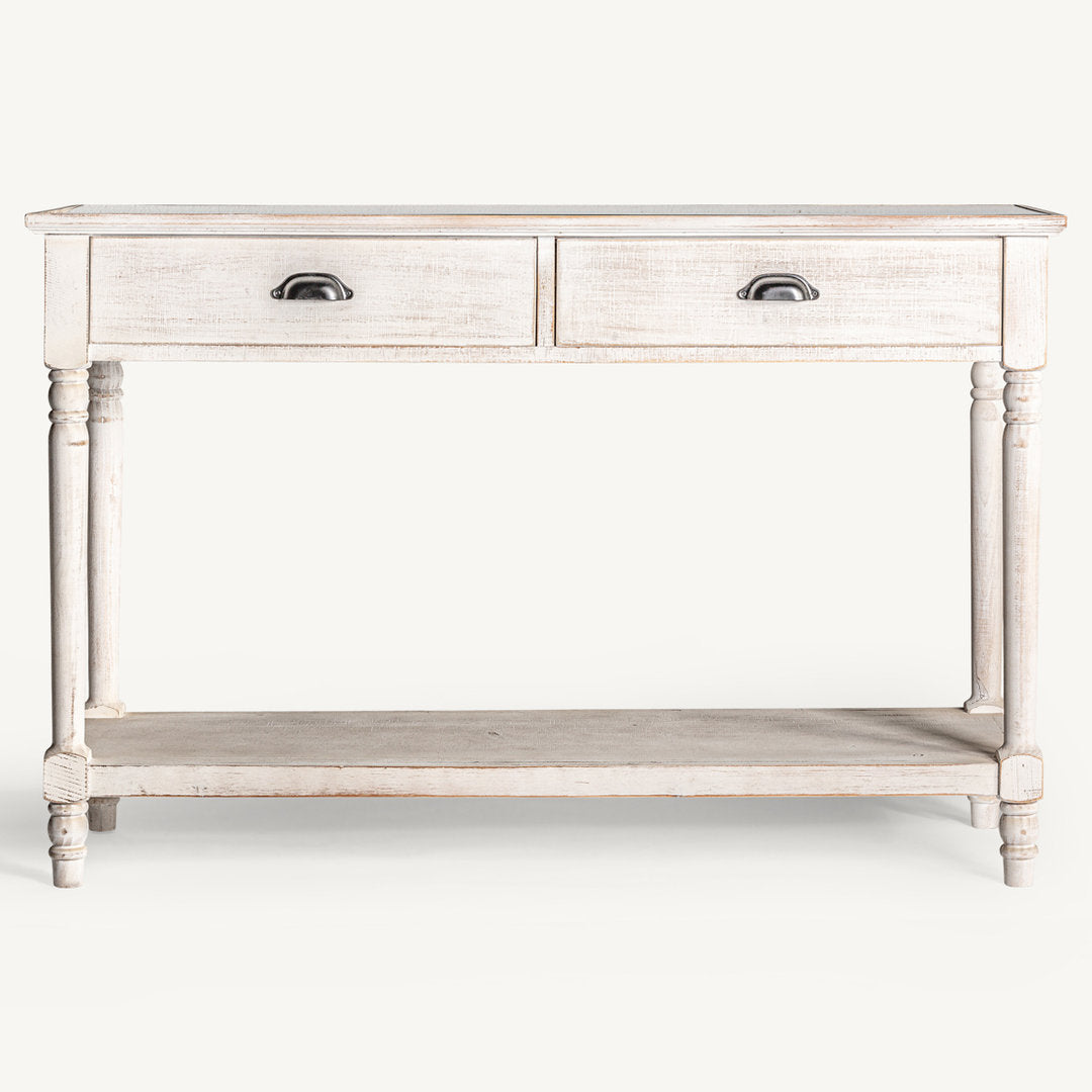 Consolle provenzale piano decorato