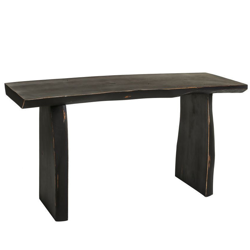 Consolle etnica nera shabby