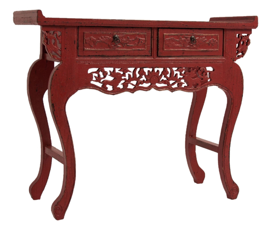 Consolle etnica orientale anticata