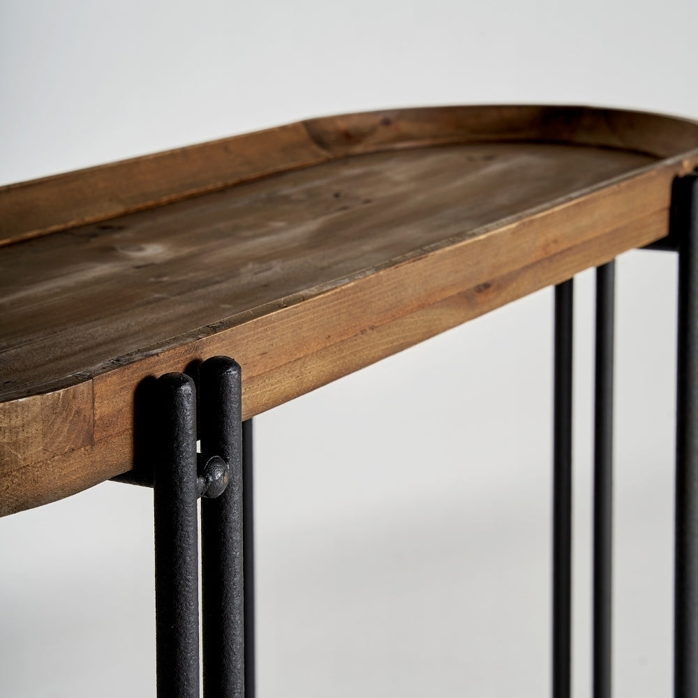 Consolle stile industriale