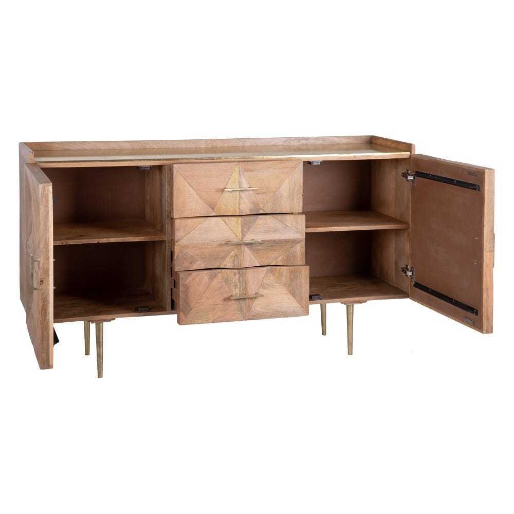 Credenza naturale deco chic